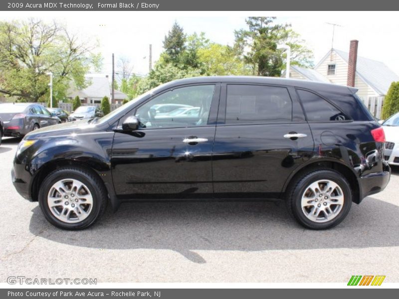 Formal Black / Ebony 2009 Acura MDX Technology