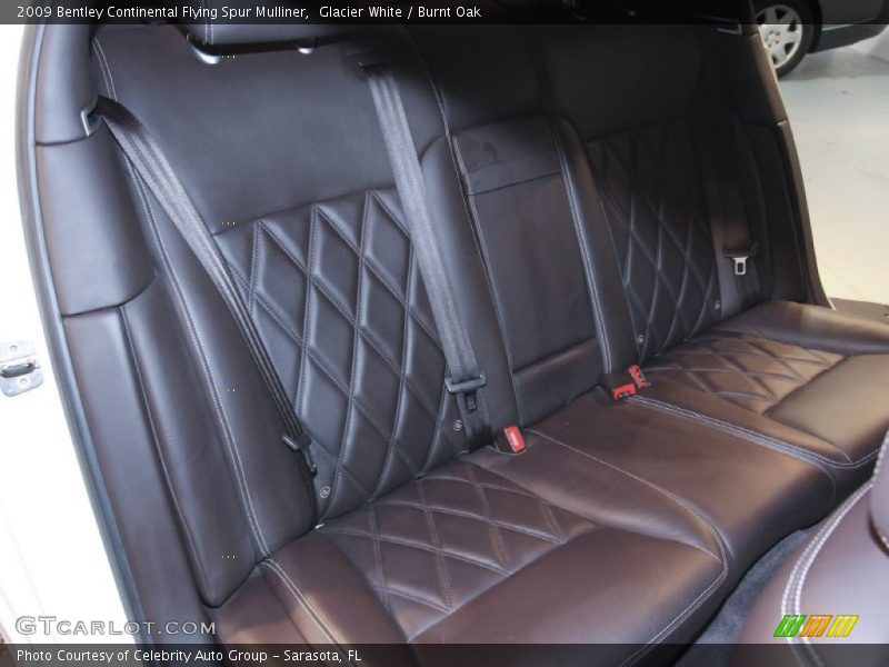 Rear Seat of 2009 Continental Flying Spur Mulliner