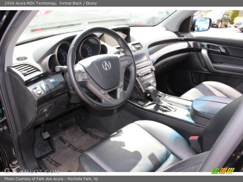 Formal Black / Ebony 2009 Acura MDX Technology