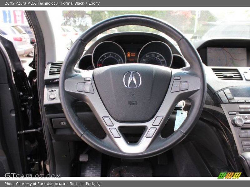Formal Black / Ebony 2009 Acura MDX Technology