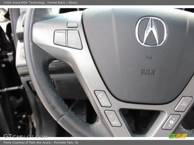 Formal Black / Ebony 2009 Acura MDX Technology