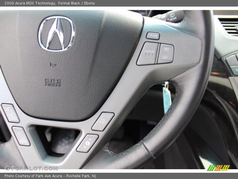 Formal Black / Ebony 2009 Acura MDX Technology
