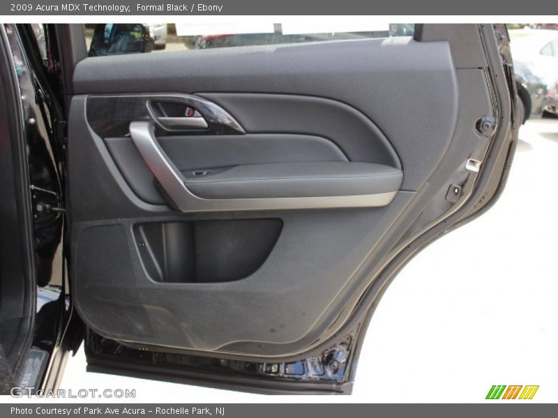 Formal Black / Ebony 2009 Acura MDX Technology