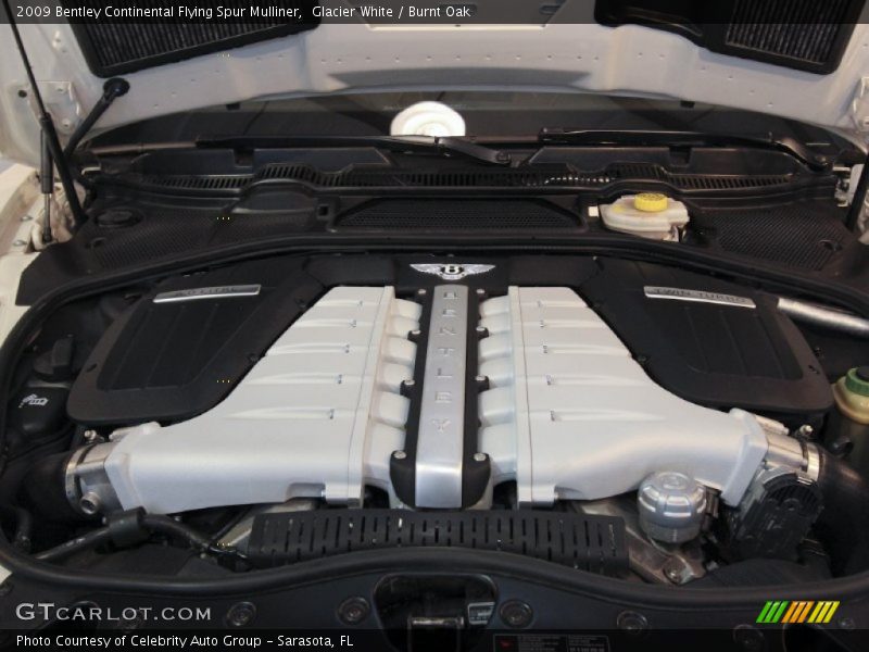  2009 Continental Flying Spur Mulliner Engine - 6.0 Liter Twin-Turbocharged DOHC 48-Valve VVT W12