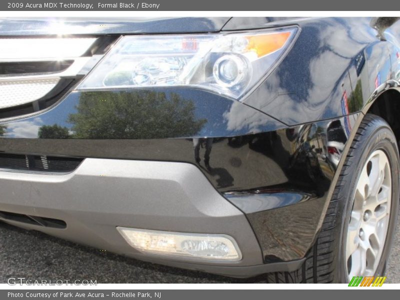 Formal Black / Ebony 2009 Acura MDX Technology
