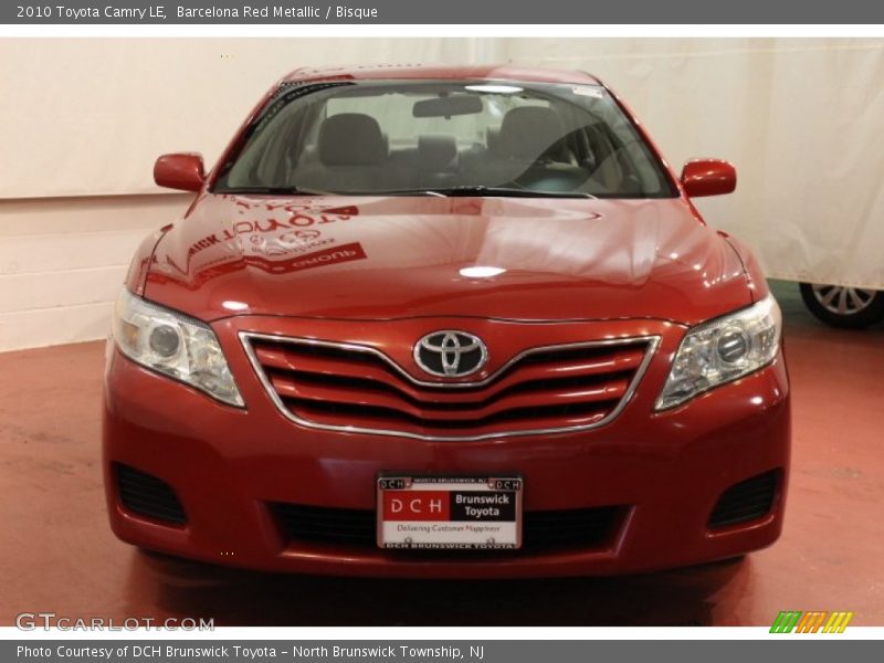 Barcelona Red Metallic / Bisque 2010 Toyota Camry LE