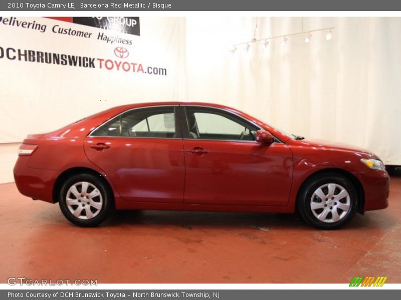 Barcelona Red Metallic / Bisque 2010 Toyota Camry LE