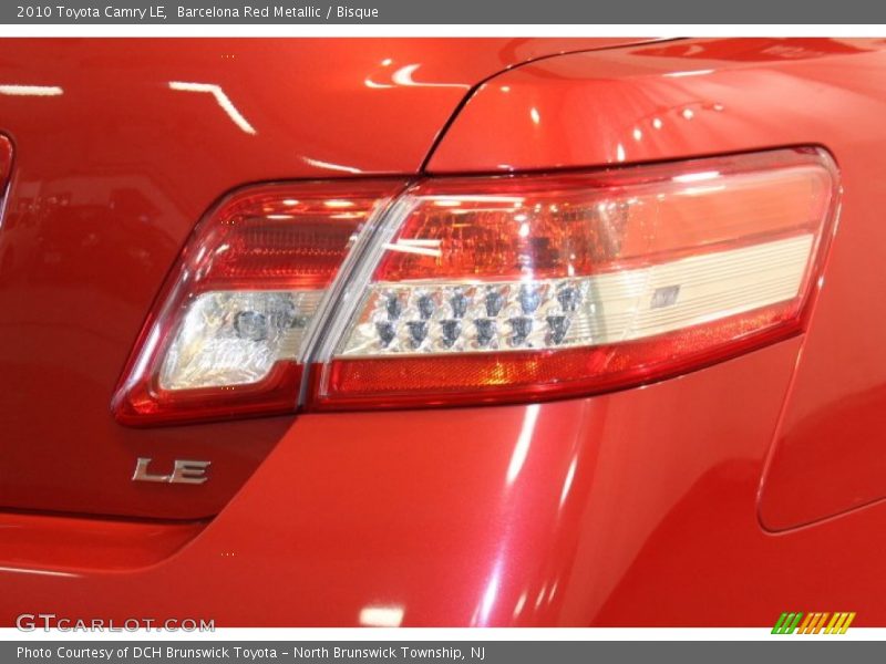 Barcelona Red Metallic / Bisque 2010 Toyota Camry LE