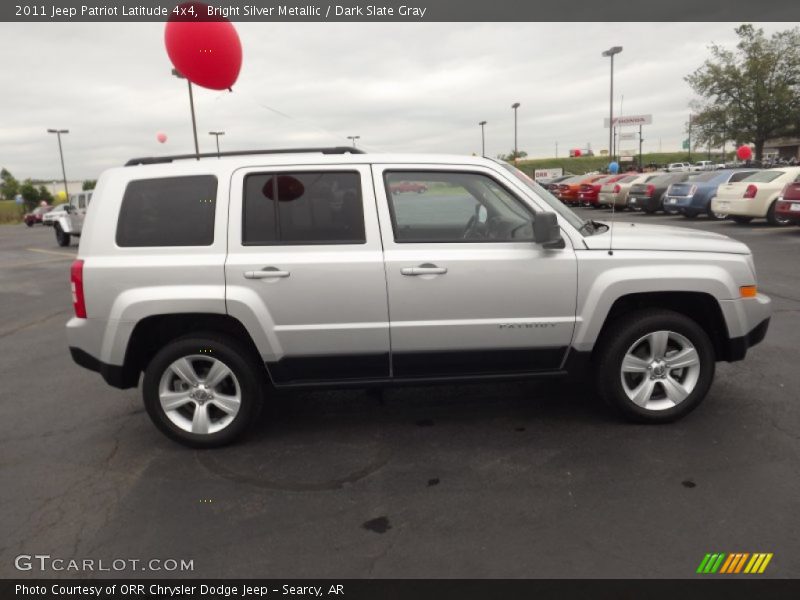 Bright Silver Metallic / Dark Slate Gray 2011 Jeep Patriot Latitude 4x4