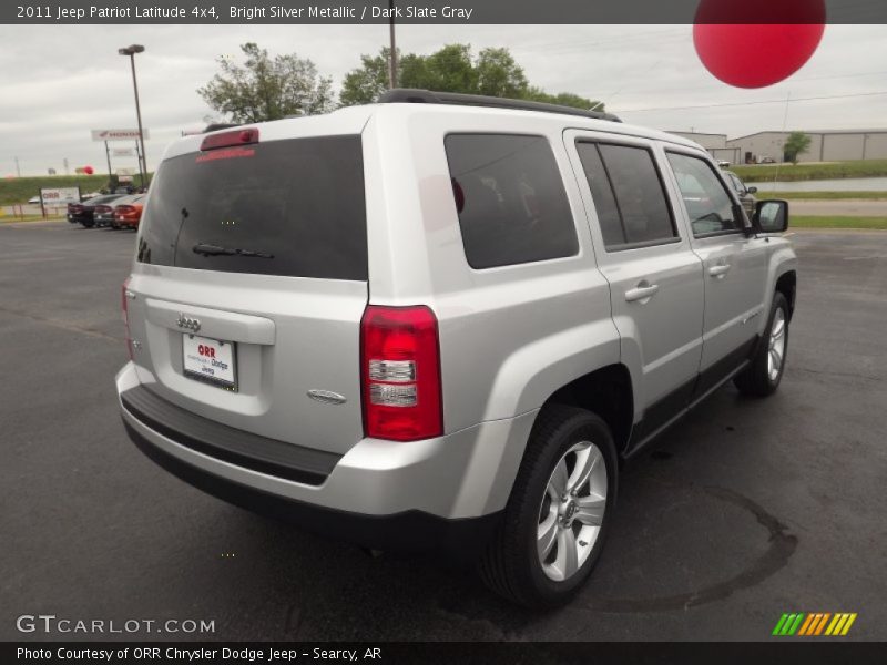 Bright Silver Metallic / Dark Slate Gray 2011 Jeep Patriot Latitude 4x4