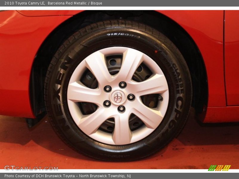 Barcelona Red Metallic / Bisque 2010 Toyota Camry LE