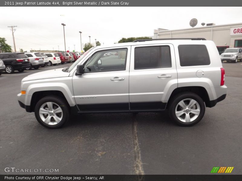 Bright Silver Metallic / Dark Slate Gray 2011 Jeep Patriot Latitude 4x4
