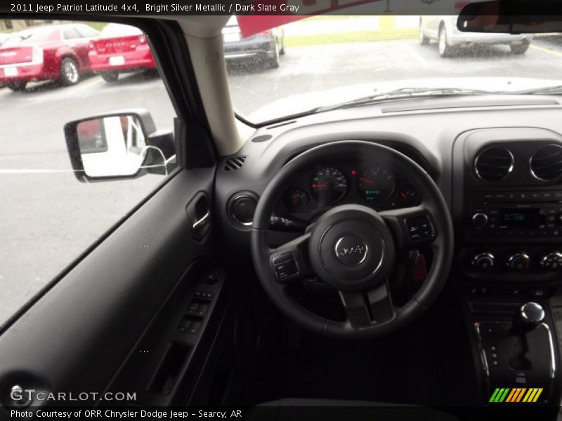Bright Silver Metallic / Dark Slate Gray 2011 Jeep Patriot Latitude 4x4