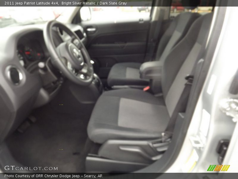 Bright Silver Metallic / Dark Slate Gray 2011 Jeep Patriot Latitude 4x4