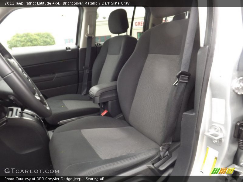 Bright Silver Metallic / Dark Slate Gray 2011 Jeep Patriot Latitude 4x4