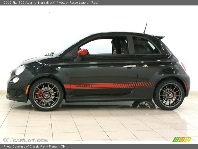  2012 500 Abarth Nero (Black)