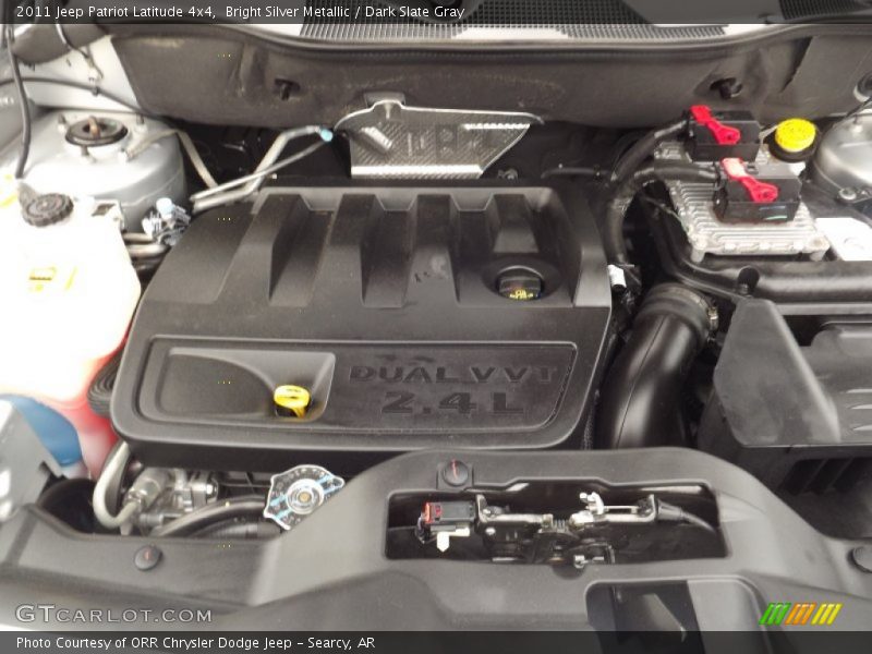 Bright Silver Metallic / Dark Slate Gray 2011 Jeep Patriot Latitude 4x4