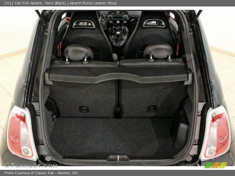  2012 500 Abarth Trunk