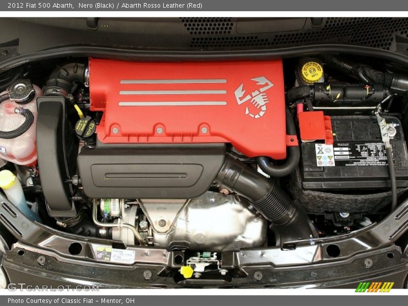  2012 500 Abarth Engine - 1.4 Liter Turbocharged SOHC 16-Valve MultiAir 4 Cylinder