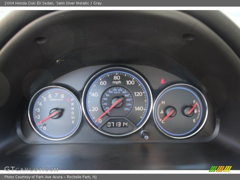  2004 Civic EX Sedan EX Sedan Gauges