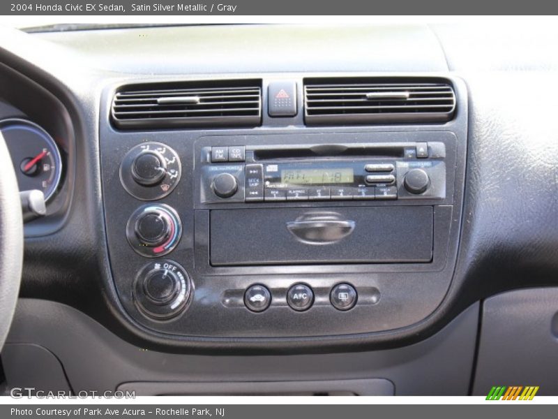 Satin Silver Metallic / Gray 2004 Honda Civic EX Sedan