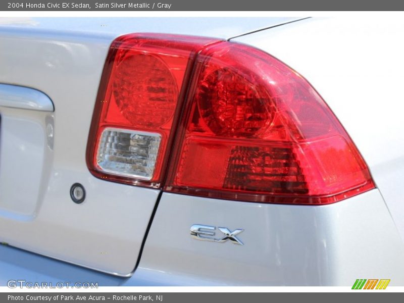 Satin Silver Metallic / Gray 2004 Honda Civic EX Sedan