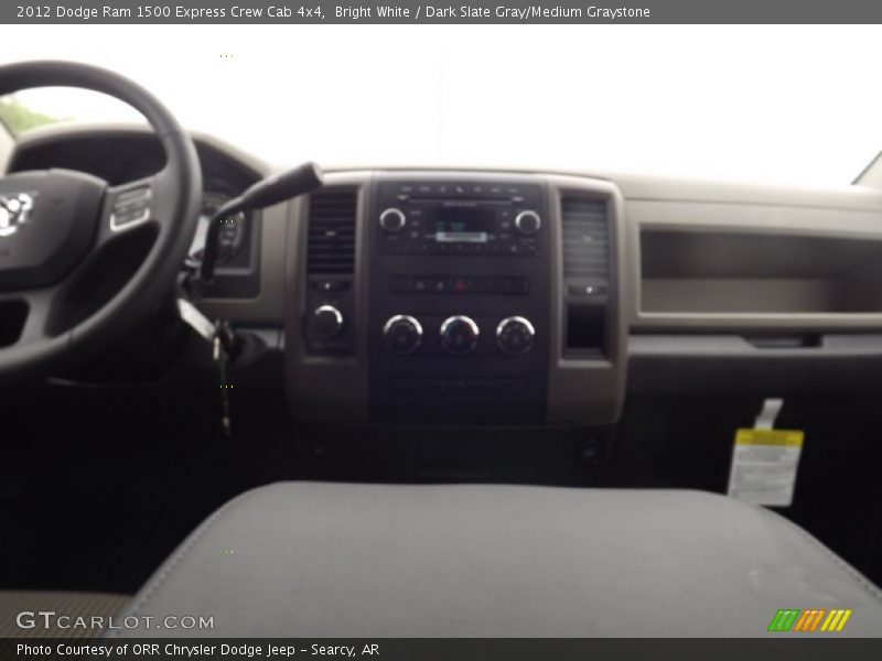 Bright White / Dark Slate Gray/Medium Graystone 2012 Dodge Ram 1500 Express Crew Cab 4x4