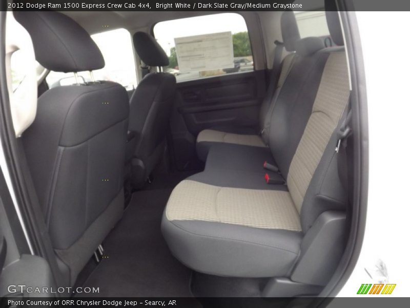 Bright White / Dark Slate Gray/Medium Graystone 2012 Dodge Ram 1500 Express Crew Cab 4x4