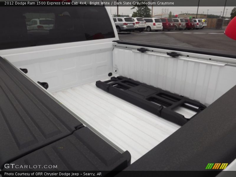 Bright White / Dark Slate Gray/Medium Graystone 2012 Dodge Ram 1500 Express Crew Cab 4x4