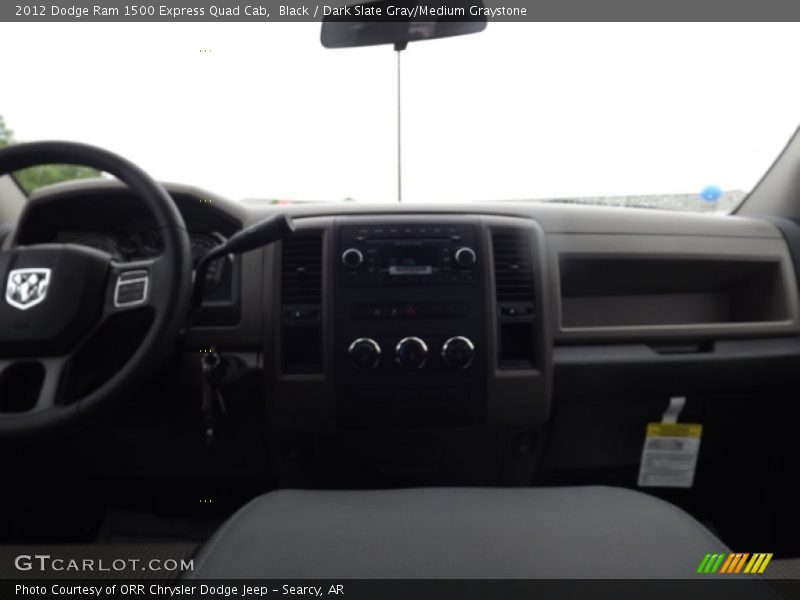 Black / Dark Slate Gray/Medium Graystone 2012 Dodge Ram 1500 Express Quad Cab