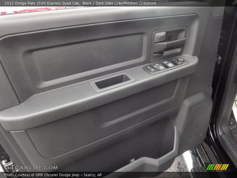 Black / Dark Slate Gray/Medium Graystone 2012 Dodge Ram 1500 Express Quad Cab