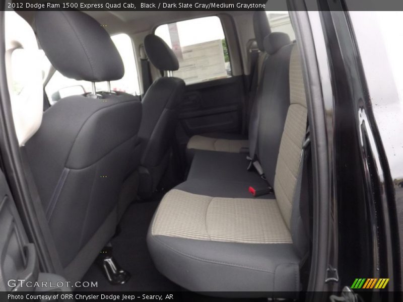 Black / Dark Slate Gray/Medium Graystone 2012 Dodge Ram 1500 Express Quad Cab