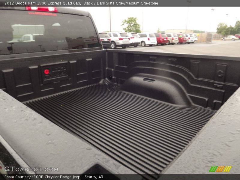 Black / Dark Slate Gray/Medium Graystone 2012 Dodge Ram 1500 Express Quad Cab