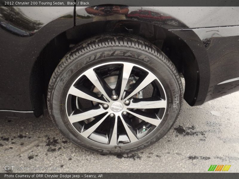 Black / Black 2012 Chrysler 200 Touring Sedan