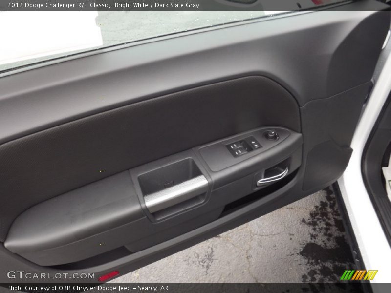 Bright White / Dark Slate Gray 2012 Dodge Challenger R/T Classic