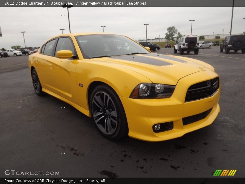 Front 3/4 View of 2012 Charger SRT8 Super Bee