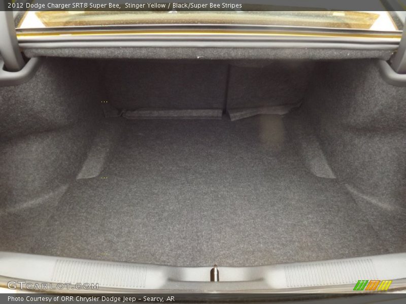  2012 Charger SRT8 Super Bee Trunk