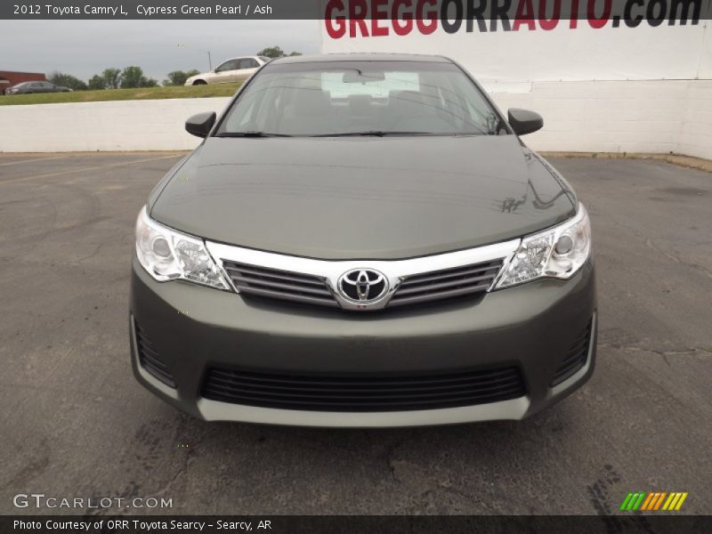 Cypress Green Pearl / Ash 2012 Toyota Camry L
