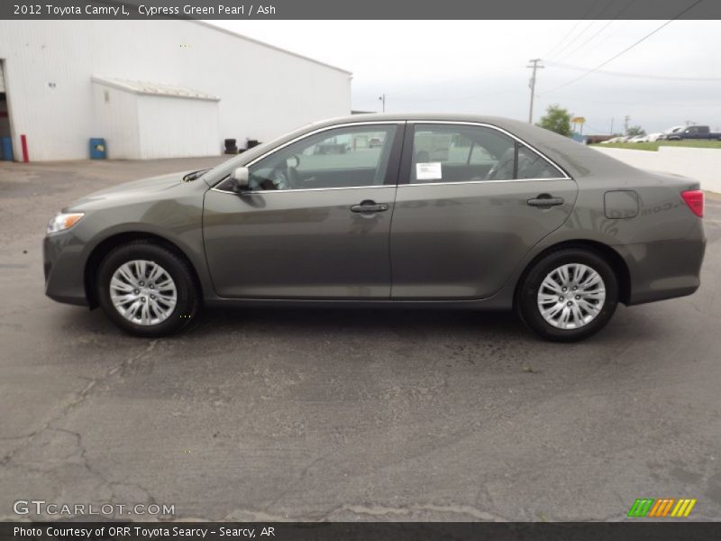Cypress Green Pearl / Ash 2012 Toyota Camry L