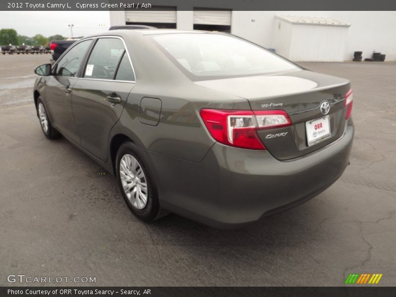 Cypress Green Pearl / Ash 2012 Toyota Camry L
