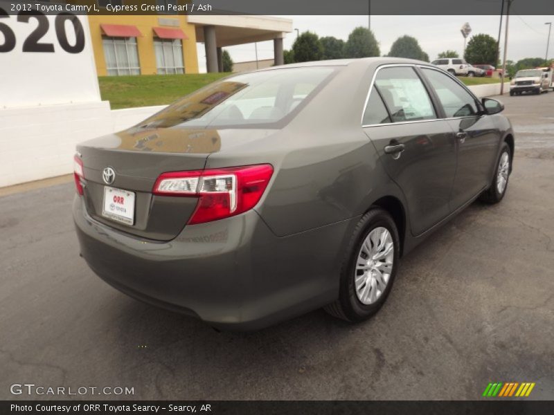 Cypress Green Pearl / Ash 2012 Toyota Camry L