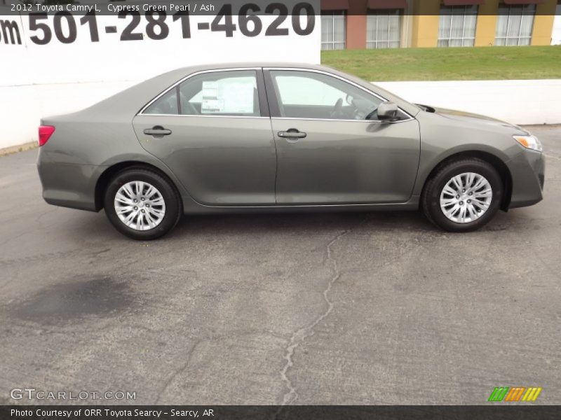 Cypress Green Pearl / Ash 2012 Toyota Camry L