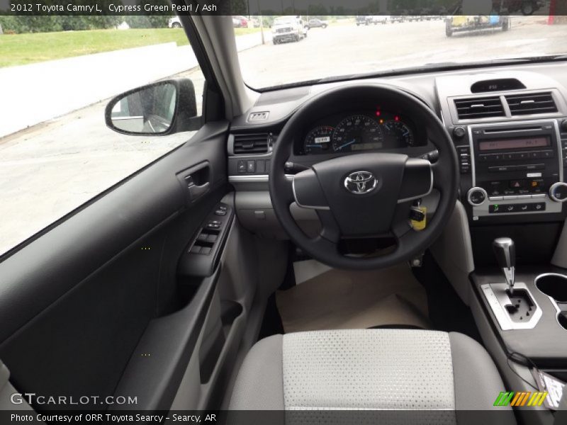 Cypress Green Pearl / Ash 2012 Toyota Camry L