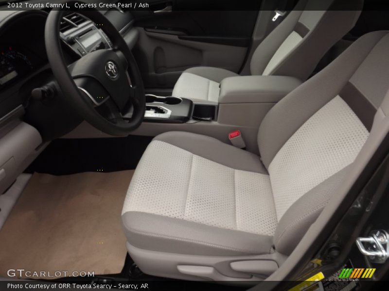 Cypress Green Pearl / Ash 2012 Toyota Camry L