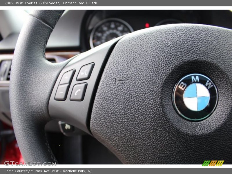 Crimson Red / Black 2009 BMW 3 Series 328xi Sedan