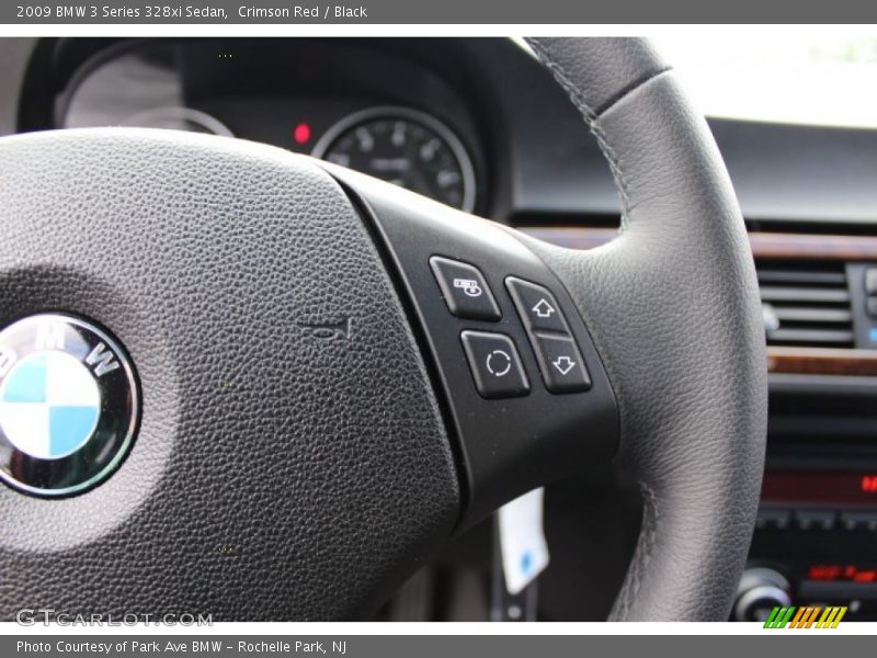 Crimson Red / Black 2009 BMW 3 Series 328xi Sedan