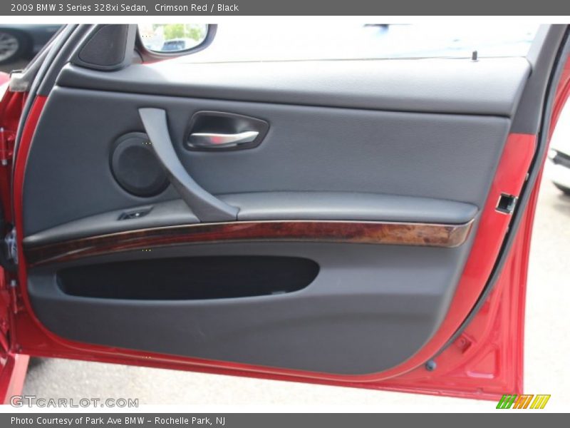 Crimson Red / Black 2009 BMW 3 Series 328xi Sedan