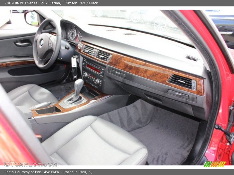 Crimson Red / Black 2009 BMW 3 Series 328xi Sedan
