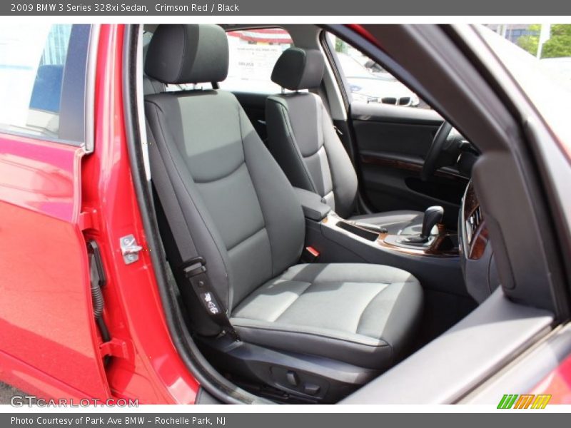 Crimson Red / Black 2009 BMW 3 Series 328xi Sedan