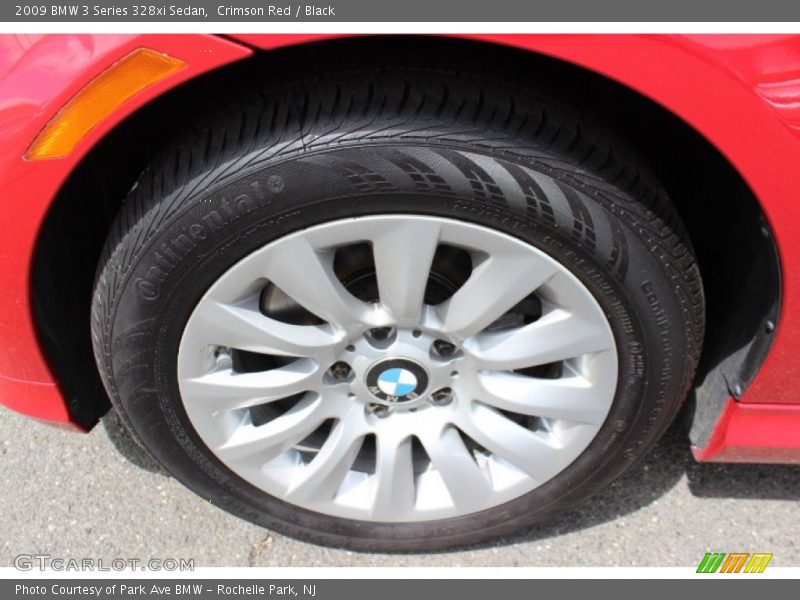 Crimson Red / Black 2009 BMW 3 Series 328xi Sedan